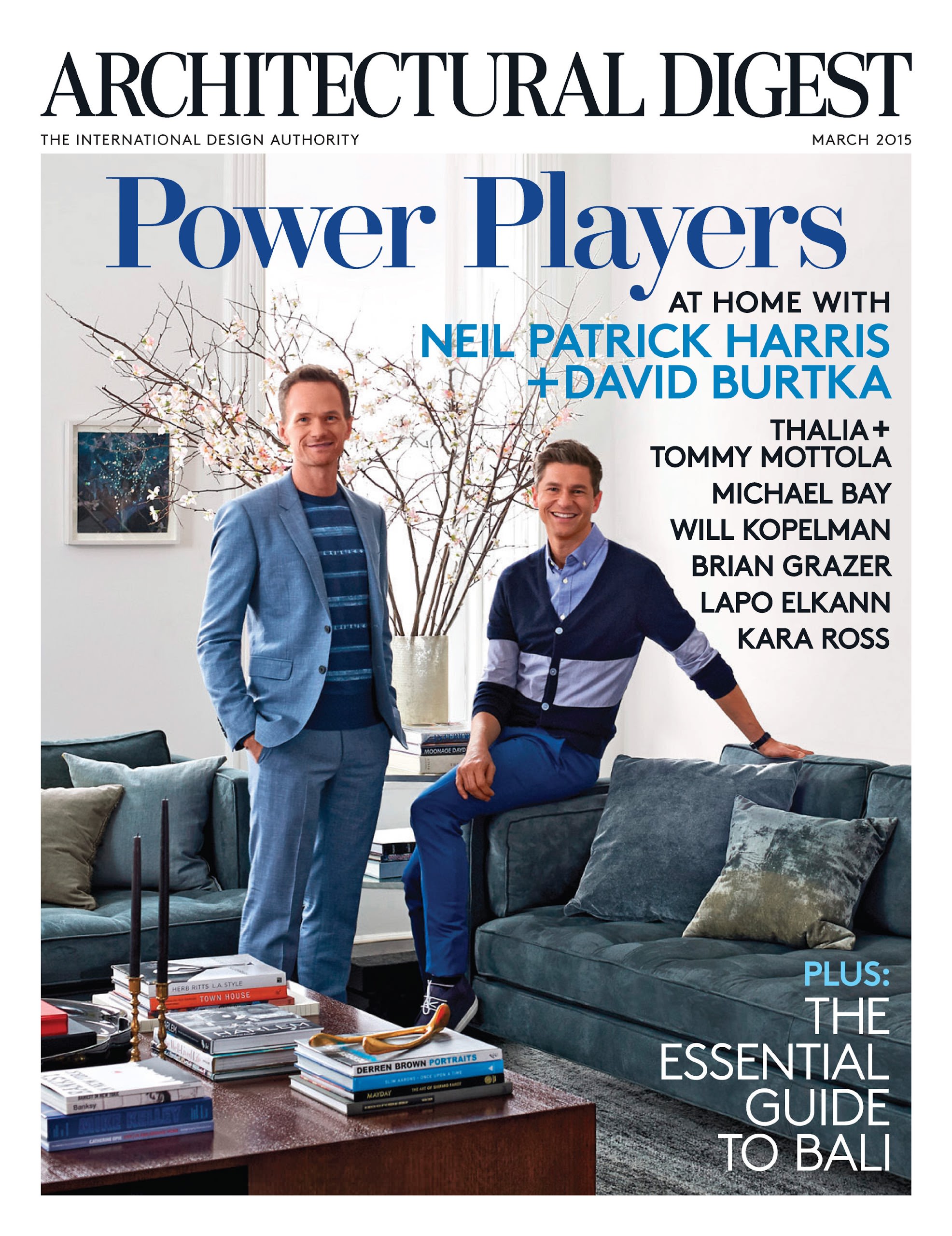 Architectural Digest. March 2015.