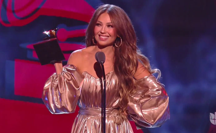 Thalia 19th Latin Grammy Awards 2018